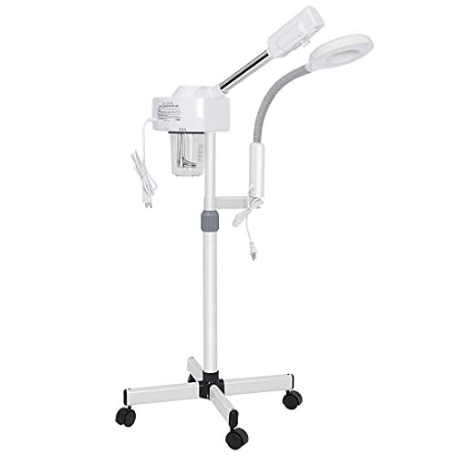 2 in 1 Facial Steamer With 5X Magnifying Lamp