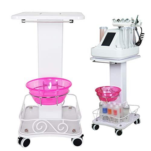 Beauty Salon Trolley Cart with Wheels and Large Storage Fence