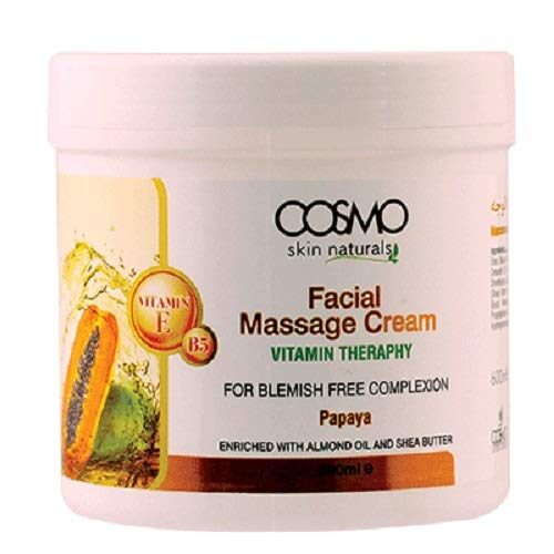 Cosmo Skin Naturals Facial Massage cream Vitamin Therapy
