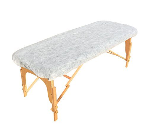 Golden Coast Unlimited Pack of 25 Disposable Fitted Massage Table Sheets