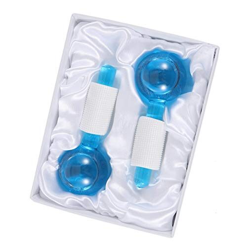 HEALLILY 2Pcs Ice Globes for Facials