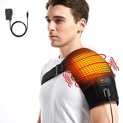 Heated Shoulder Wrap with Massage