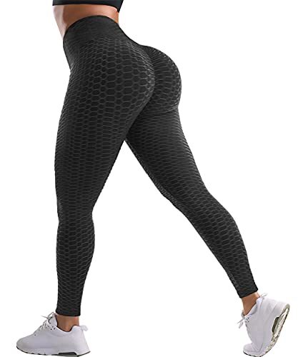 Jenbou Womens Tiktok Butt Lifting Workout Leggings