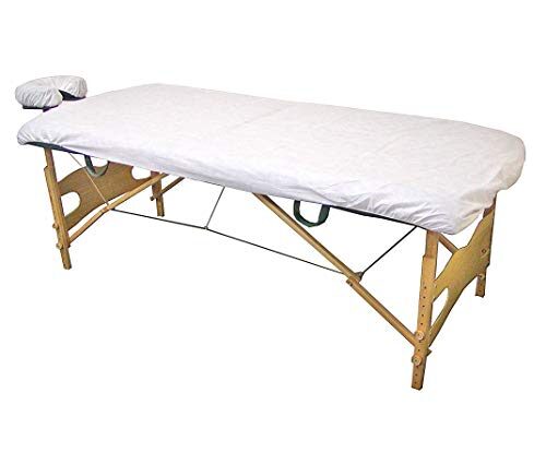 LIFESOFT Disposable Fitted Massage Table Sheet