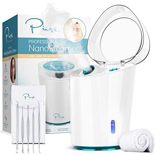 NanoSteamer PRO Professional 4-in-1 Nano Ionic Facial Steamer