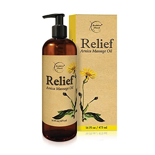 Relief Arnica Massage Oil for Massage Therapy & Home Use